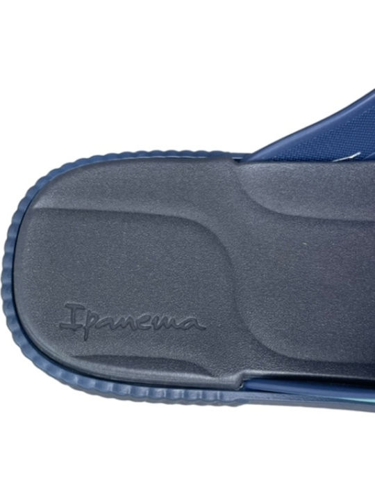 Vintage Ad Slapi Bărbați Flip Flops Albăstrii