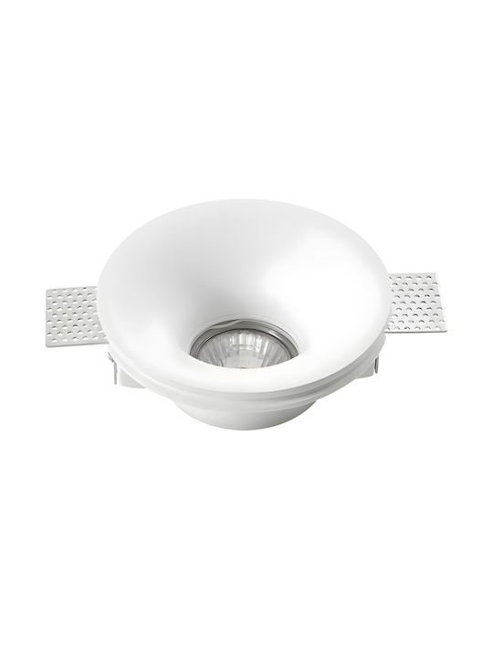 Home Lighting Вграден Спот с Патрон GU10 Бял 13x13см. 1бр