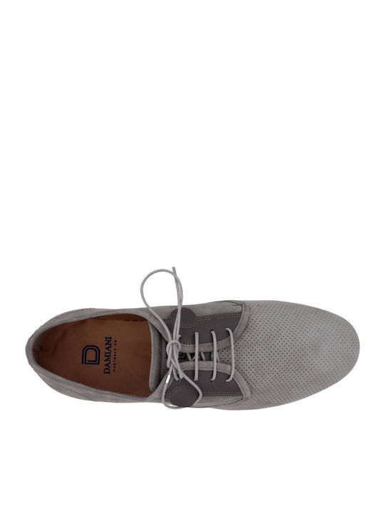 Men's Leather Casual Shoes Gray
