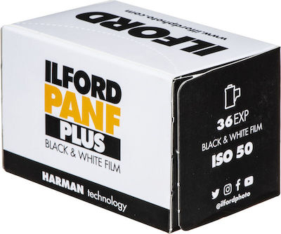 Ilford B&W Negative Pan F Plus 35mm Film Roll 35mm (36 Exposures)