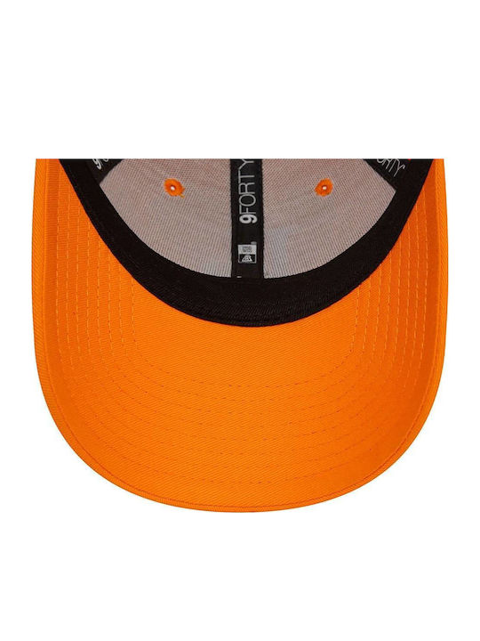 New Era Kids' Hat Jockey Fabric League Ess 9forty La Dodgers Orange