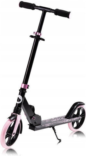 Lionelo Παιδικό Πατίνι Αναδιπλούμενο Luca Δίτροχο Black Carbon Pink