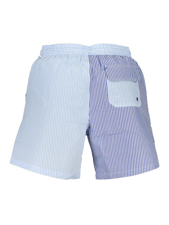 North Sails Herren Badebekleidung Shorts Blau Gestreift