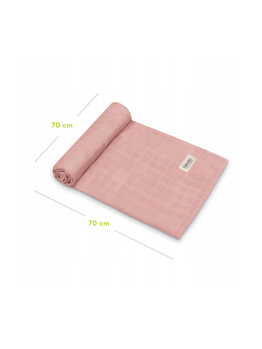 Lionelo Muslin Swaddle Wraps Multicolour 70x70cm. 3pcs