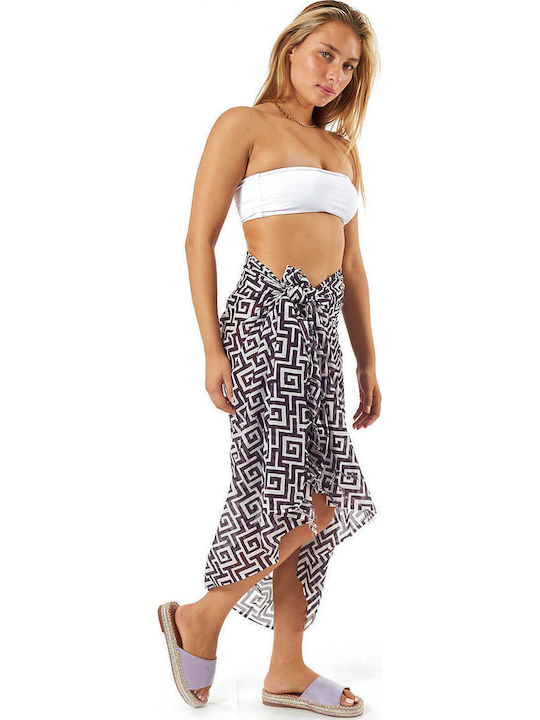 Verde Purple Women's Pareo