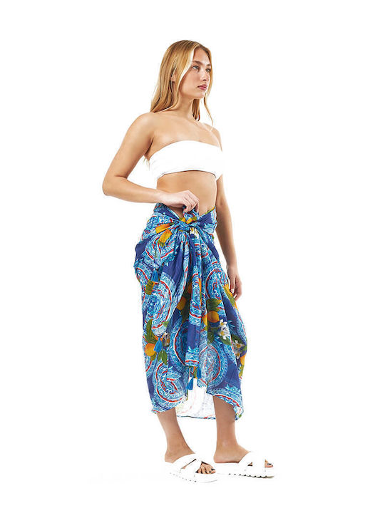 Verde Blaues Damen Pareo