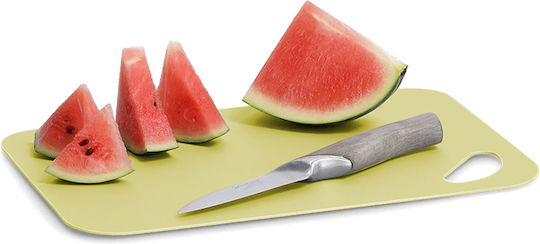 Rectangular Plastic Chopping Board Set Yellow 2pcs