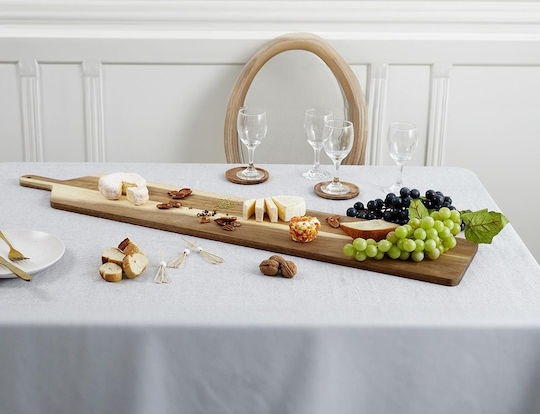 The Home Deco Factory Плот за рязане Дърво Кафяв 20см 1бр