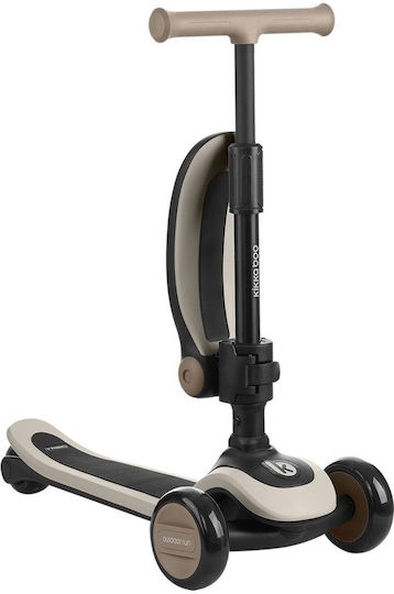 Kikka Boo Kids Scooter Treo 3-Wheel with Seat for 12 Months Beige