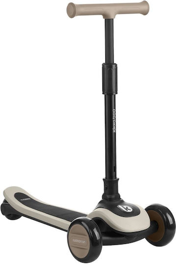 Kikka Boo Kids Scooter Treo 3-Wheel with Seat for 12 Months Beige