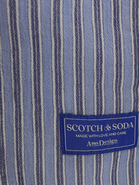 Scotch & Soda Ανδρικό Πουκάμισο Light Blue