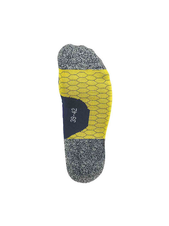 P.A.C. Κάλτσες Σκι & Snowboard Κίτρινες 1 Ζεύγος
