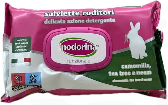 Inodorina 40 Μαντηλάκια Σκύλου για Καθαρισμό Σώματος με Χαμομήλι