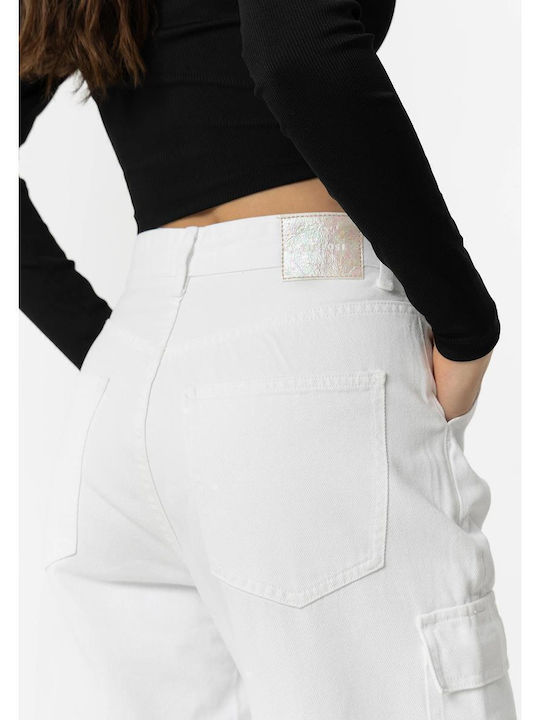Kids' Denim Pants White