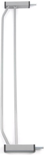 First Baby Gate Extension 13 cm Удължения за предпазни врати от Метал в Сив Цвят 13εκ. 1бр
