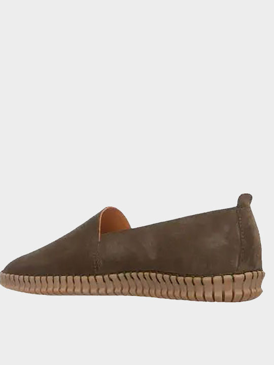 Pablo Suede Men's Espadrilles in Brown Color
