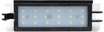 Lampa Lumini pentru plăcuțele de înmatriculare Lumini LED pentru Dacia Magazin online Logan / Magazin online Sandero 2buc
