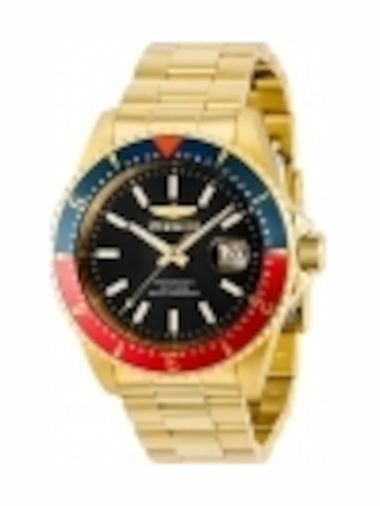 Invicta Invicta Pro Diver Ρολόι Αυτόματο με Μεταλλικό Μπρασελέ Invicta Invicta Pro Diver Ρολόι Αυτόματο με Μεταλλικό Μπρασελέ