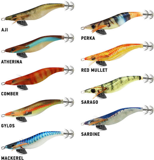 Oceanic Egido Real Jerk Squid Jig Sardine