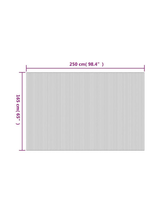 vidaXL Διακοσμητικό Παραβάν από Μπαμπού 165x250cm