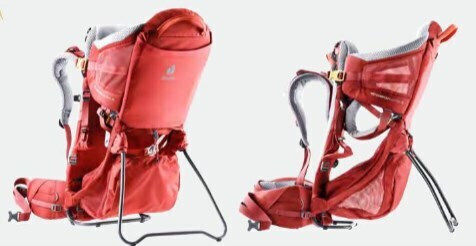 Deuter Backpack Carrier Red with Maximum Weight 22kg