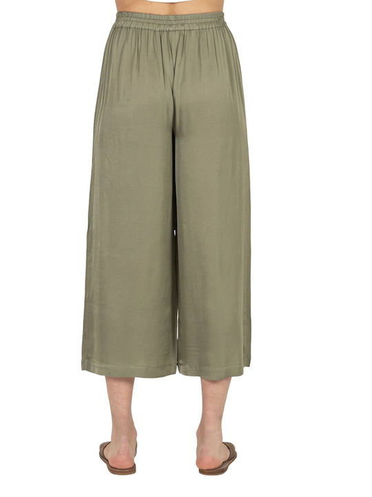 Aggel Femei Pantaloni culottes Khaki