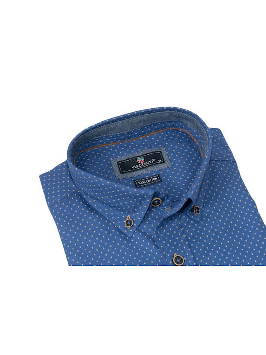 Visconti Men's Shirt Blue