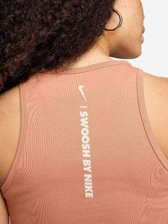 Sportswear Γυναικεία Αθλητική Μπλούζα Αμάνικη Πορτοκαλί