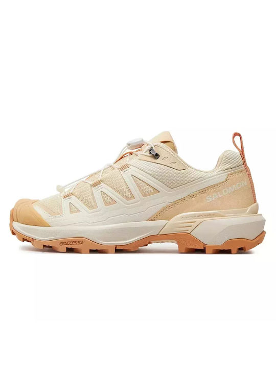 Salomon X Ultra 360 Edge Gtx Damen Wanderschuhe Wasserdicht mit Gore-Tex Membran Beige