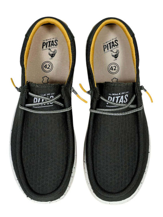 Men's Leather Moccasins Black