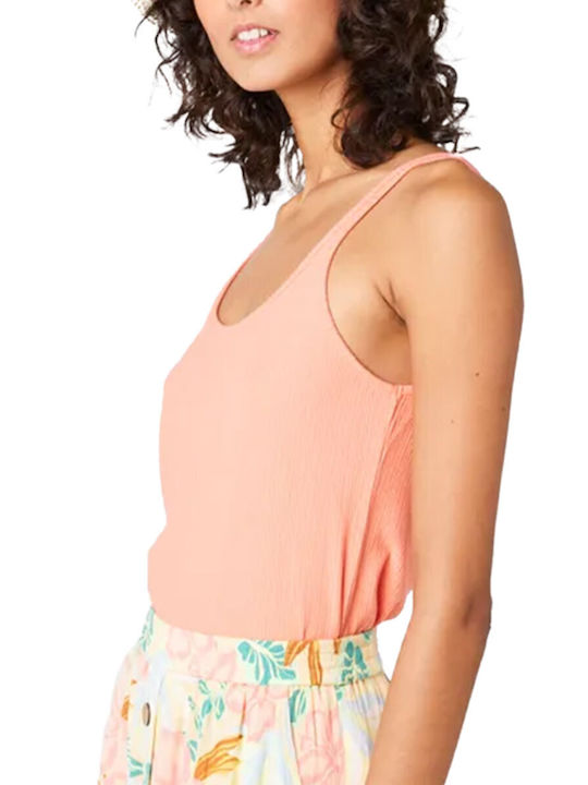 Women's Blouse Sleeveless Coral