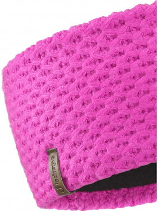 Γυναικείο Headband Πλεκτό σε Φούξια χρώμα