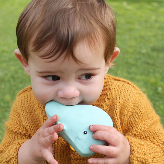 Lanco Natural Rubber Bath Toy Teether Whale