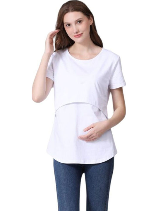 Queen Mother Maternity T-Shirt White