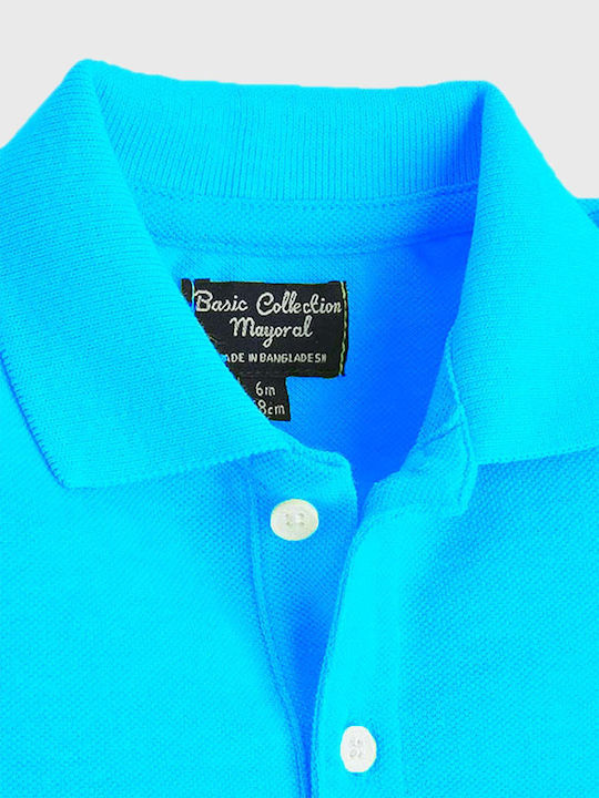 Mayoral Kids Polo Turquoise