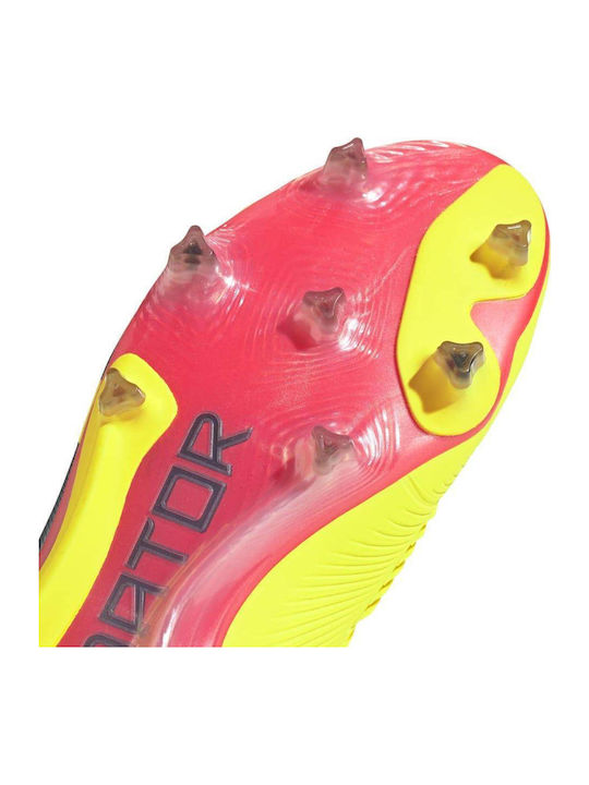 adidas Predator Elite FG Football Shoes with Cleats Team Solar Yellow 2 Core Black Solar Red adidas Predator Elite FG Football Shoes with Cleats Team Solar Yellow 2 Core Black Solar Red