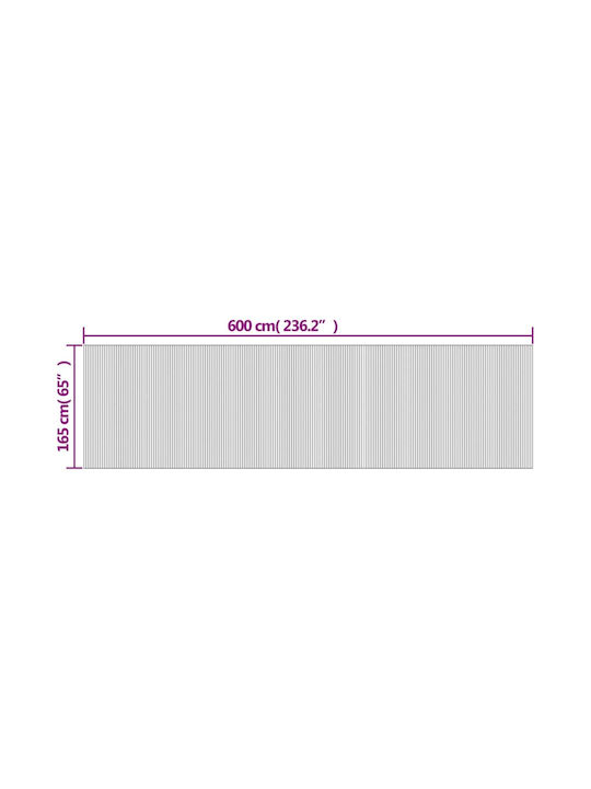vidaXL Διακοσμητικό Παραβάν από Μπαμπού 165x165cm