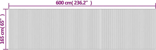 vidaXL Διακοσμητικό Παραβάν από Μπαμπού 165x165cm