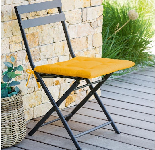 Mustard Pernă Scaunului De Grădină Waterproof Mustard Galben 40x40cm