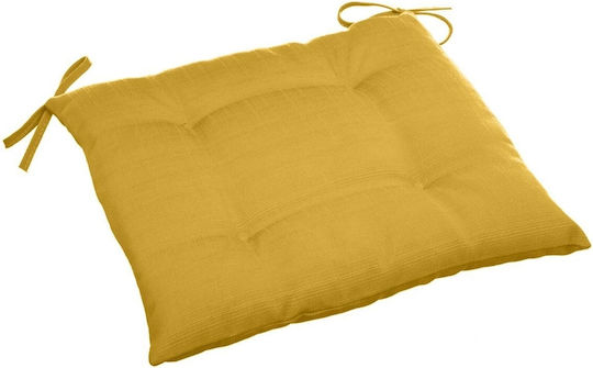 Mustard Pernă Scaunului De Grădină Waterproof Mustard Galben 40x40cm