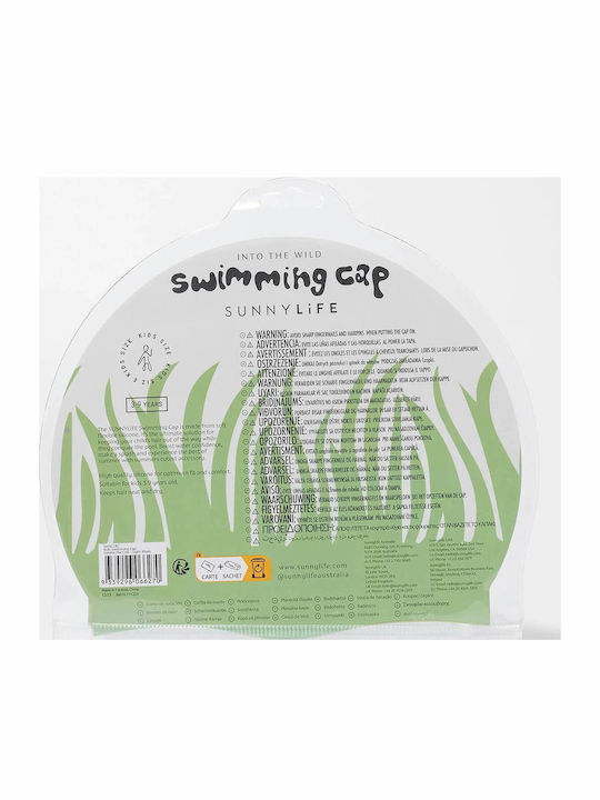 Sunnylife Schwimmkappe Kinder Grün