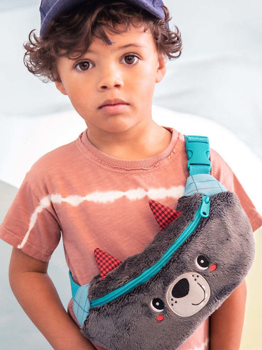 Lilliputiens Tasche Kinder Bauchtasche Gray 26cmx6cmcm