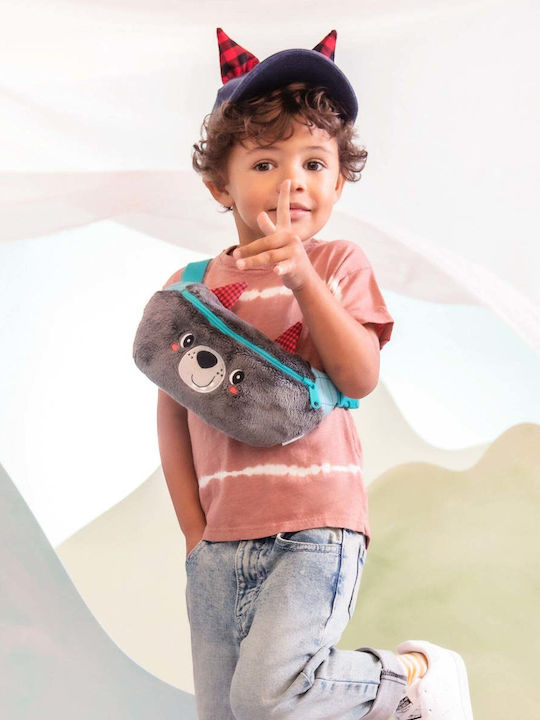 Lilliputiens Tasche Kinder Bauchtasche Gray 26cmx6cmcm