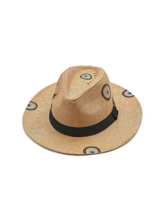 Verde Wicker Women's Hat Beige