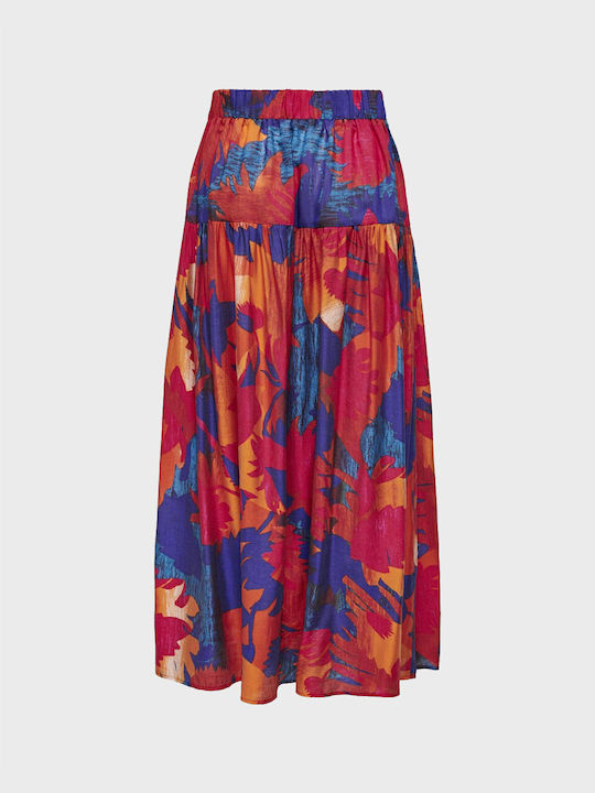 Only Midi Skirt Multi