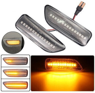 Volvo Flash LED за Volvo XC 90 - ХС 90 / XC 70 - XC 70 / S60 / S80 / V70 2бр
