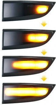 Renault Φλας Led για Renault Laguna / Fluence / Megane / Grand Scenic / Latitude / Scenic 2τμχ