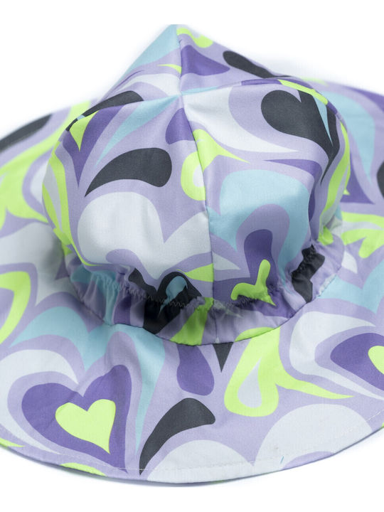 Tortue Kids' Hat Fabric Lilac