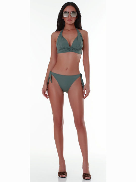Bikini Triangle C Cup With Padding Floral