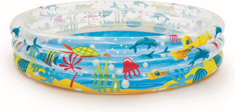 Piscină Gonflabilă Rotundă Pentru Copii 152x30 cm Albastră